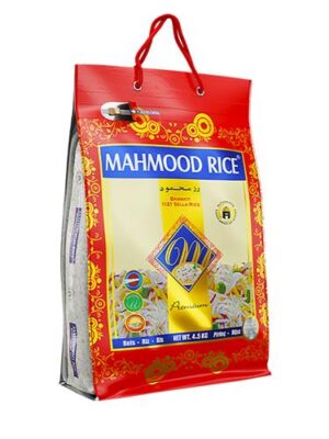 MAHMOOD Basmati 1121 Sella Rice Plastic Pouch (4.5KG*4PC)