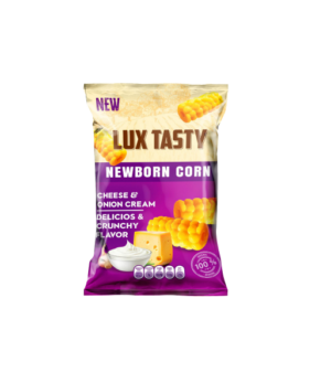 LUX TASTY Newborn Corn - Cheese & Onion (85G*24PC)