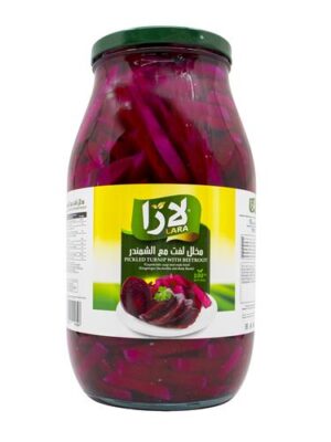 LARA Pickled Turnip With Beetroot Sliced Fresh (1.8KG*4PC)