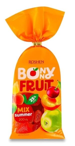 ROSHEN Bony Fruity Mix Summer (200G*15PC)
