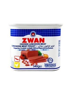 ZWAN Luncheon Chicken Hot Medium (340GR*12PC)