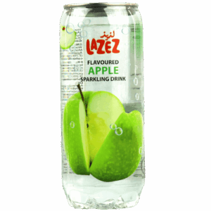 LAZEZ Apple Flavoured Sparkling Drink (350ml * 24PC)